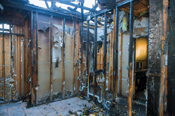 Professional Fire Damage Assessment technician working in Three Rivers, CA